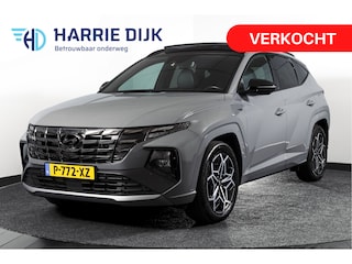 Hyundai Tucson 1.6 T-GDI HEV N Line Sky Orig. NL | S/K-Panodak | Adapt. Cruise | Stoel-+Stuurverw. | PDC | 360 Camera | NAV+App. Connect | ECC | Afn. Trekhaak | LM 19" |