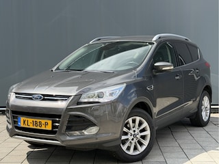 Ford Kuga BWJ 2016 | 1.5T 150 PK Titanium Styling Pack | TREKHAAK | LEDER/STOF | CLIMA | STOEL VW. | ELEK. KLEP | NAVI | CRUISE