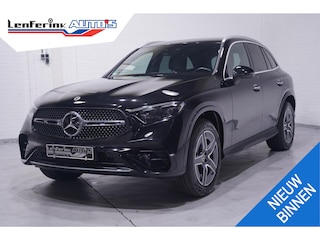 Mercedes-Benz GLC 300e 4-matic GLC 300 e 4MATIC AT mit EQ Hybrid Tech AMG-pakket private-glas LED-verlichting 360-Camera wegklapbare-trekhaak allu-dakrails electrische achterklep ACC electrisch bedienbare voorstoelen met memo APPLE-Carplay Navigatie DAB-ontvangst lederen/alcantara bekleding sfeerverlichting v