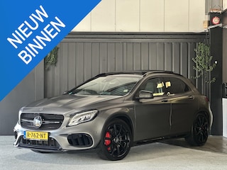Mercedes-Benz GLA AMG 45 4MATIC Business | Panoramadak | kuipstoelen | Carplay | Leder | Adaptive Cruise Control | Achteruitrijcamera | Stoelverwarming | LED koplampen | Dodehoek Detectie |LMV 19 |