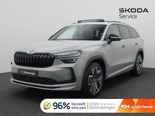 Skoda Kodiaq 1.5 TSI PHEV Sportline Business 204PK DSG Panoramadak, Trekhaak, 20" LM Velgen, Stoelverwarming, Keyless, Canton Audio, Virtual cockpit, Navi, Side Assist, Memorystoel, Achteruitrijcamera, Full LED Matrix Koplampen