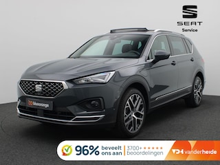 Seat Tarraco 1.4 TSI e-Hybrid PHEV Xperience 245PK DSG SOH 98,67%, Panoramadak, Trekhaak, Full Led, Keyless, 20" LM Velgen, Side Assist, Elektr. Achterklep, Stoel-Stuurverwarming, 360gr. Camera