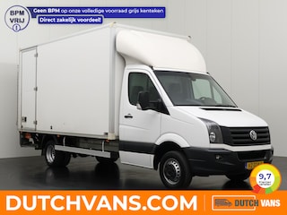 Volkswagen Crafter 2.0TDI 164PK Bakwagen+Laadklep | 3500Kg Trekhaak | Zijdeur | Navigatie | Airco | Cruise | 3-Zits