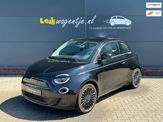Fiat 500 La Prima 42 kWh *pano *leder *camera *alle opties