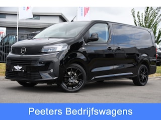 Opel Vivaro 2.2 BlueHDI L3 DC Black Edition FULL OPTIONS! Adaptieve Cruise, Camera, Virtual, 2 x Schuifdeur, Leder, Stuur/Stoel verwarming, 180pk, Automaat, LED, Uniek!
