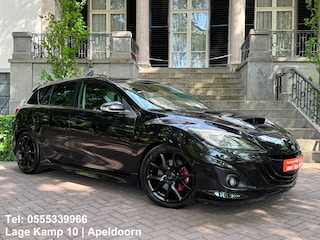 Mazda 3 2.3 DiSi Turbo MPS 260Pk Xenon Navi Climate Cruise Ctr Pdc Stoelverwarming Keyless Go Leder