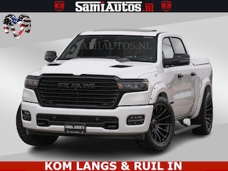 Dodge Ram HUD | 420PK | LUCHTVERING | PANO | PASSAGIERSSCHERM | BOM EN BOM VOL | Comfortabele Dubbele Cabine met Royale 5 Zitplaatsen | DODGE RAM PREMIUM LARAMIE EDITION | Voorraad Nr 2230 - 8765 | De specialist in Amerikaanse pick‑ups in Nederland en Europa.