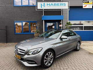 Mercedes-Benz C-klasse 200 Prestige 184PK|Groot Navi|AUT|Sportstoelen|Leder|Kantel/Schuifdak|Full Led|NL Auto|StoelVW|360Camera|