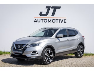Nissan Qashqai 1.3 DIG-T Tekna + nlauto Pano | Stoelverwarming | Elektrische stoel | 360 Camera | PDC | Half ledere bekleding | Voorruitverwarm