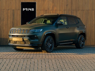 Jeep Compass 4xe 240 Plug-in Hybrid Electric S | Pano-dak | Urban Green | Afneemb. trekhaak | CarPlay | 19 inch