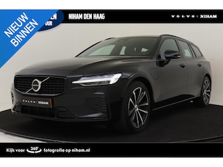 Volvo V60 T6 PLUG-IN HYBRID AWD PLUS DARK -HARMAN/KARDON|360°CAM|BLIS|TREKHAAK|POWER-SEATS|ALL-SEASON|SoH:99%