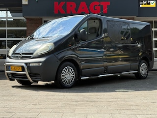 Opel Vivaro 1.9 DTI L2H1 DC|NAP|airconditioning|trekhaak met 2000KG|drie zitplaatsen|elektrisch pakket|radio