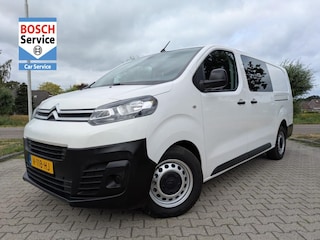Citroën Jumpy 2.0 BlueHDI 120 Club XL DC Dubbel Cabine I Marge Geen BTW I 6 Persoons I Airco I Cruise I 2x Schuif I Trekhaak
