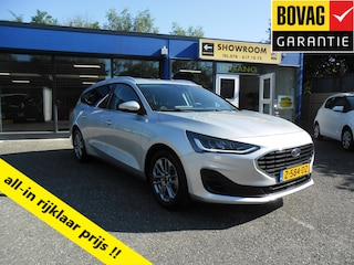 Ford Focus Wagon 1.0 EcoBoost Hybrid 125pk Titanium Nav Ecc Lmv Privacyglas Pdc Rijklaarprijs