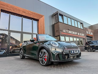 Mini John Cooper Works Cabrio 2.0 JCW Pack F1 aut 231pk Rebelgreen/Bruin leer/Camera/Vol/Btw