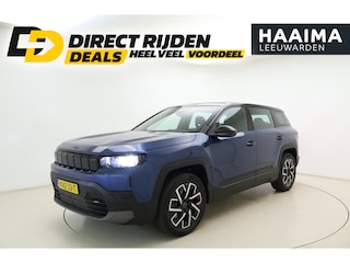 Jeep Compass Altitude 74 kWh | DEMO | Speciale 8 jaar garantie | Navigatie | Climate control | Stoel & Stuurverwarming | Keyless | Zwart dak