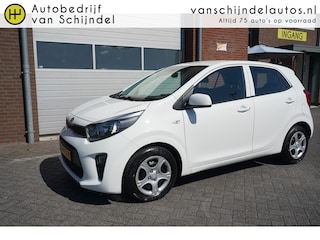 Kia Picanto 1.0 CVVT ECONOMYPLUSLINE ORIGINEEL NEDERLANDS MET NIEUWE KOPPELING!!! AIRCO BLUETOOTH 4X ALL SEASON BANDEN RADIO CD AUX USB ELECTR.RAMEN