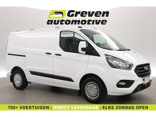 Ford Transit Custom 2.0 EcoBlue L1H1 | Airco | Cruise | Camera | 3 Zits | Carplay | Trekhaak | Parkeersens.