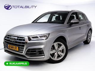 Audi Q5 50 TFSI e quattro S-Line | Luchtvering | Elec. trekhaak | Adaptieve cruise | Memory stoel | 360 Camera | Elec. achterklep | Navigatie, DAB, Stoelverwarming, Parkeerassistent, PDC V+A