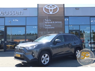 Toyota RAV4 2.5 HYBRID STYLE TREKHAAK VOL-LEDER LED STOEL/STUURVERWARMING EL-ACHTERKLEP KEYLESS APPLE-CARPLAY