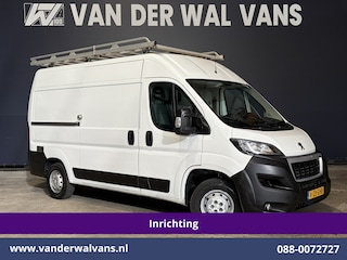 Peugeot Boxer 2.0 BlueHDI 131pk L2H2 Inrichting Euro6 Airco | Imperiaal | Camera | 2500kg Trekhaak | Cruisecontrol Parkeersensoren, Bijrijdersbank