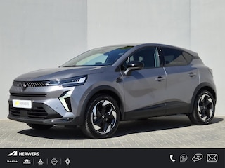 Renault Captur 1.8 E-Tech full hybrid 160 techno / Fabrieksgarantie tot 12-2028 / Adaptieve CC / Pack winter / Stuur- en stoelverwarming / Navi groot scherm / Apple Carplay Android / 18" LM wielen /