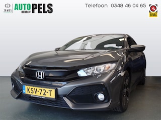 Honda Civic 1.0 i-VTEC 130pk Elegance, Nieuw model!!, Navigatie, Adaptive cruise controle, Achteruitrijcamera, Clima controle, Stoelverwarming, Elek ramen V/A, Pdc achter, Xenon, Lm velgen 17'', Zeer goed onderhouden!! Bovag afleverpakket 695,-