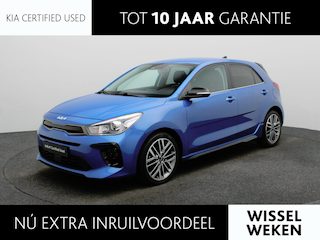 Kia Rio 1.0 T-GDi MHEV GT-Line | Airco | Navi | Camera | Parkeerhulp | Lm Velgen |