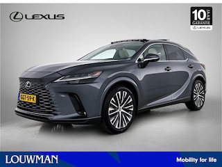 Lexus RX 450h+ Plug-in Hybrid Executive Line | Dealer onderhouden | Lederen bekleding | Memory Seat | Stoelventilatie | Stoel+stuurverwarming | Head-Up | Blind Spot monitor | 360 Camera | Elektrische achterklep |
