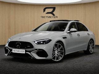 Mercedes-Benz C-klasse AMG 63 S E Performance keramisch | kuipstoelen | HUD | 4Wielbesturing