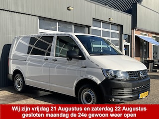 Volkswagen Transporter 2.0 TDI L1H1 150pk DSG automaat Euro 6 Airco Cruise controle Trekhaak 1e eigenaar Dealer onderhouden Schuifdeur Parkeerhulp achter