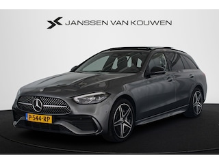 Mercedes-Benz C-klasse Estate 300 e AMG Line Night Pano Sfeerverlichting Stoelverwarming