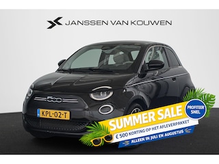 Fiat 500 La Prima 42 kWh Pano Leder Stoelverwarming Camera Apple CarPlay