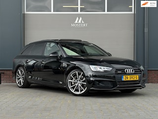 Audi A4 Avant 2.0 TFSI/252pk MHEV quattro Sport S line black edition|2018|Diamand leer|Pano|Trekhaak|Carbon|3x S-line|19" LMV