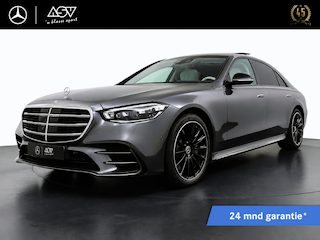 Mercedes-Benz S-klasse 580 e 4MATIC Lang AMG Line | Full Options | Massage stoelen Voor + Achter | Achterasbesturing | Adaptive Cruise Control & Stuurassistent | Burmester 3D Surround System | Stoelverwarming /-verkoeling Voor + Achter | Head-Up Display