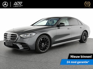 Mercedes-Benz S-klasse 580 e 4MATIC Lang AMG Line | Full Options | Massage stoelen Voor + Achter | Achterasbesturing | Adaptive Cruise Control & Stuurassistent | Burmester 3D Surround System | Stoelverwarming /-verkoeling Voor + Achter | Head-Up Display