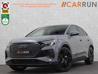 Audi Q4 40 S-Line 77 kWh | Sportstoelen | H-Leder | ACC | Lane ass. | Virtual + | Black-Optic | Stoelverwarming | Camera | Matrix-Led | Getint Glas | Zwarte Hemelbekleding | MMi+ | 3-Zone Clima | Bovag Garantie |