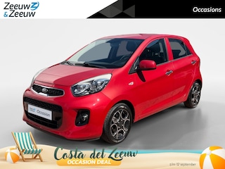 Kia Picanto 1.0 DynamicLine | Dealer onderhouden |Climate control & cruise control | Bluetooth | Lichtmetalen velgen | Metallic lak | Fabrieksgarantie | NAP