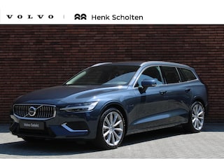 Volvo V60 T6 Plug-in hybrid AWD Plus Bright | Verwarmbare voorstoelen met ventilatie | Premium audio by Harman Kardon | Adaptieve cruise control | Apple carplay/Android auto | Verwarmbare achterbank en stuurwiel