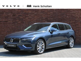 Volvo V60 T6 Plug-in hybrid AWD Plus Bright | Verwarmbare voorstoelen met ventilatie | Premium audio by Harman Kardon | Adaptieve cruise control | Apple carplay/Android auto | Verwarmbare achterbank en stuurwiel