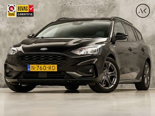 Ford Focus Wagon 1.0 EcoBoost Hybrid ST Line (APPLE CARPLAY, GROOT NAVI, STUUR/STOELVERWARMING, CAMERA, ADAPTIVE CRUISE, SPORTSTOELEN, KEYLESS, LANE ASSIST, NIEUWSTAAT)