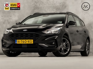 Ford Focus Wagon 1.0 EcoBoost Hybrid ST Line (APPLE CARPLAY, GROOT NAVI, STUUR/STOELVERWARMING, CAMERA, ADAPTIVE CRUISE, SPORTSTOELEN, KEYLESS, LANE ASSIST, NIEUWSTAAT)