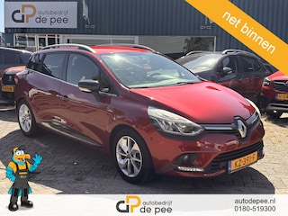 Renault Clio Estate 0.9 TCe Limited GARANTIE/CRUISE/AIRCO/NAVI/TREKHAAK/LICHTMETAAL/CV+AB rijklaarprijs!