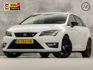 Seat Leon 1.8 TSI FR Sport 179Pk Automaat (PANORAMADAK, APPLE CARPLAY, CLIMATE, STOELVERWARMING, SPORTSTOELEN, GETINT GLAS, CRUISE, PARKEERSENSOREN, NIEUWSTAAT)
