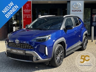 Toyota Yaris Cross 1.5 Hybrid Adventure TREKHAAK HEAD-UP EL-ACHTERKLEP STOELVERW PARK-SENSOREN CLIMA APPLE/ANDROID LM-VELGEN 17" BLIND SPOT KEYLESS