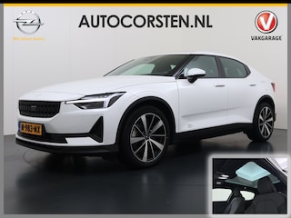 Polestar 2 Long Range Warmtepomp Panoramadak Head-up display Harman&Kardon®-Audio Camera Stoel+Stuur+Achterbankverwarming Elek.Achterklep Google®-Maps Single Motor 78kWh Ecc Elek.Stoel+Memory Apple Carplay Android Auto Lmv Led-Pixel Keyless 1e Eigenaar Dealeronderhouden Origineel Nederlandse Auto