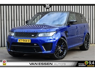 Land Rover Range Rover Sport 5.0 V8 Supercharged SVR Pano Carbon Head-Up Meridian Vol Opties! Unieke Kleur!