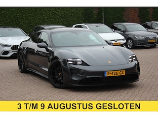Porsche Taycan GTS 93 kWh / SoH 91,6% / Panoramadak / 360Camera / Head-up / Passenger Display / Achterasbesturing / Keyless / Bose / 21'' / Luchtvering / Sportdesign+Chrono / Matrix LED / Carbon intr. / Innodrive