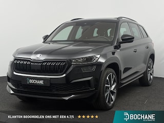 Skoda Kodiaq 1.5 TSI 150pk DSG Sportline Business 7p. | NL Auto | Trekhaak | Panoramadak | Leder | 20"Velgen