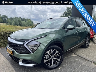 Kia Sportage 1.6 T-GDi Hybrid DynamicPlusLine Afneembare trekhaak, Schuif/Kanteldak, Dodehoek, Stoel/Stuurverwarming, nieuw geleverd en onderhouden!